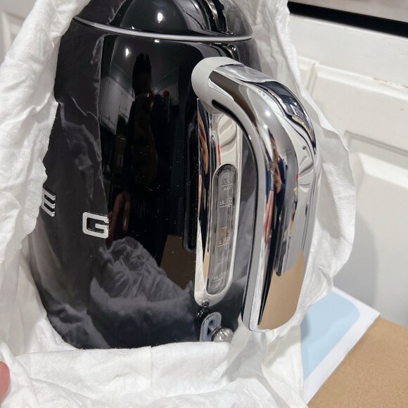 SMEG '50s Retro Style Electric Kettle Tea Pot Black - NEW - Picture 8 of 11